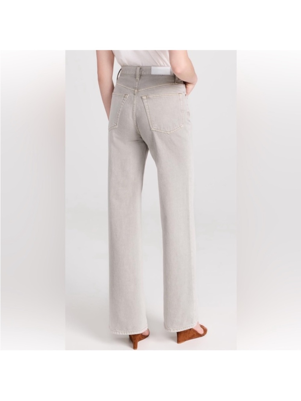 RE/DONE 70's ultra high rise wide leg jeans - Picture 3 of 6